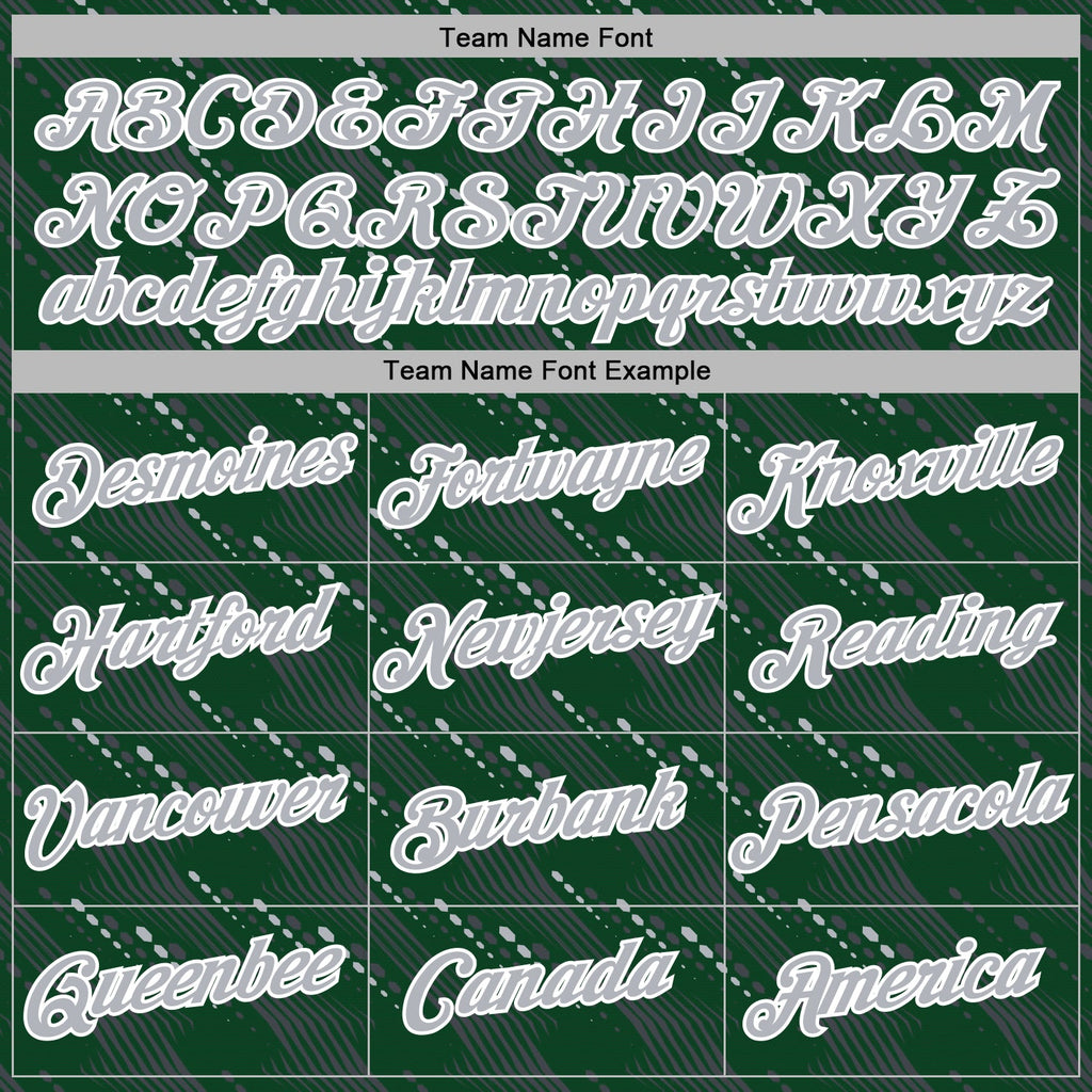 Custom Stitched Green Gray-White 3D Pattern Design Slant Lines Sports Pullover Sweatshirt Hoodie