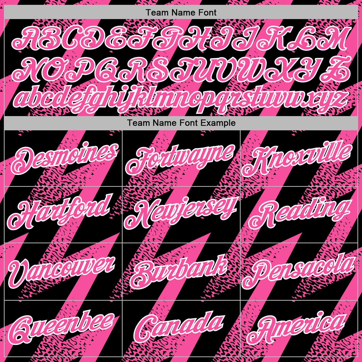 Custom Stitched Black Pink-White 3D Pattern Design Zigzag Shape Sports Pullover Sweatshirt Hoodie