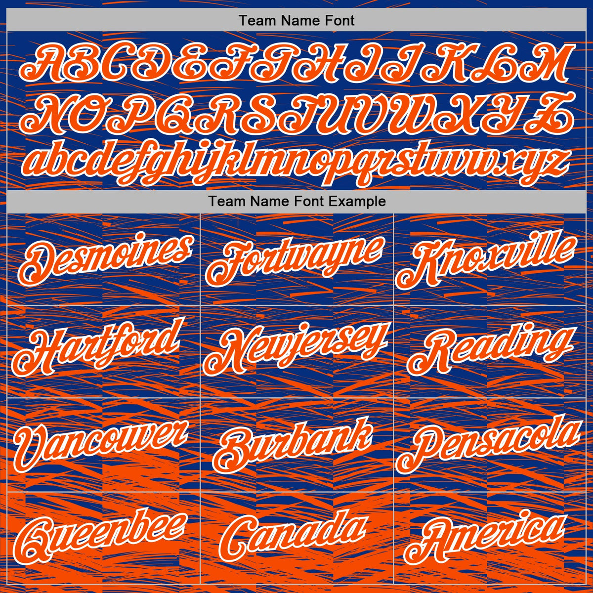Custom Stitched Royal Orange-White 3D Pattern Design Line Sports Pullover Sweatshirt Hoodie