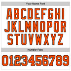 Custom White Orange-Black 3D Pattern Design Game Day Philadelphia Inspired Sports Pullover Sweatshirt Hoodie