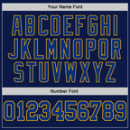Custom Navy Royal-Gold 3D Pattern Design Game Day St.Louis Inspired Sports Pullover Sweatshirt Hoodie