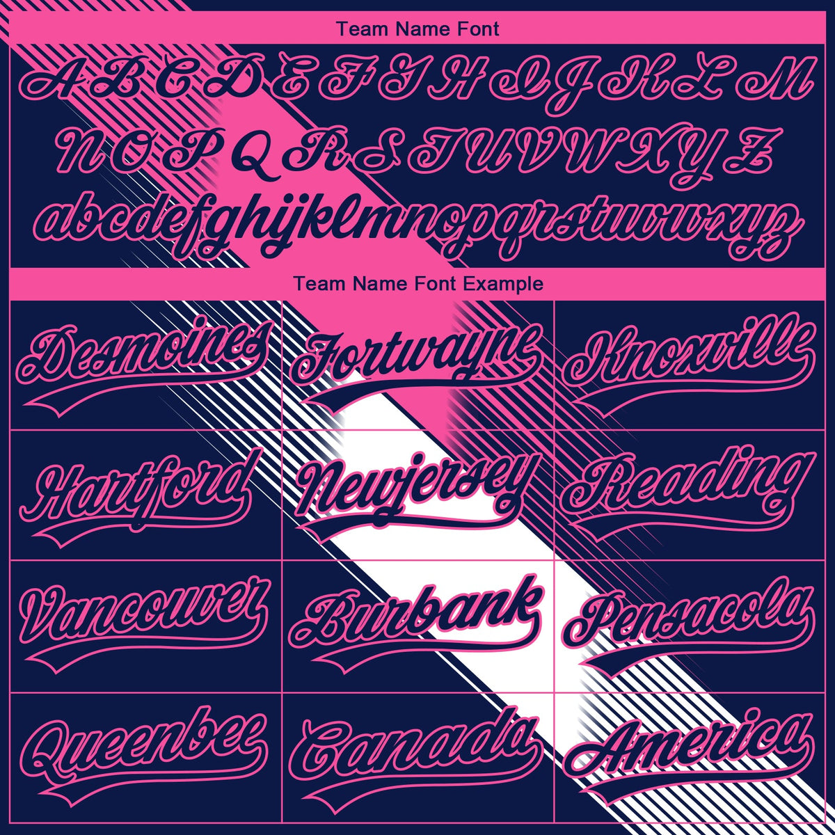 Custom Stitched Navy Pink-White 3D Pattern Design E-sports Pullover Sweatshirt Hoodie