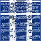 Custom Stitched Royal White 3D Pattern Design Retro Medieval Pullover Sweatshirt Hoodie