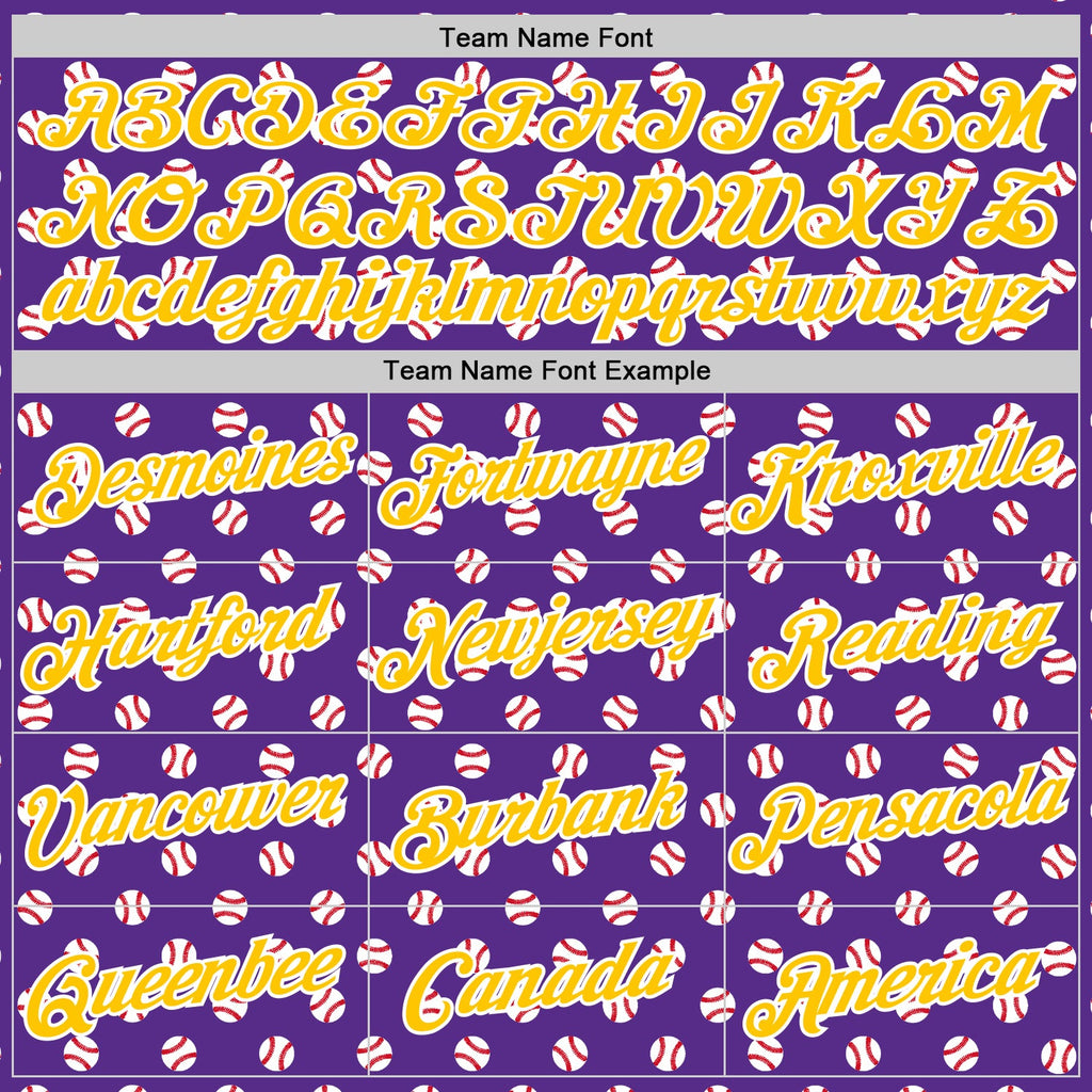 Custom Stitched Purple Yellow-White 3D Pattern Design Baseball Game Day Minnesota Inspired Sports Pullover Sweatshirt Hoodie