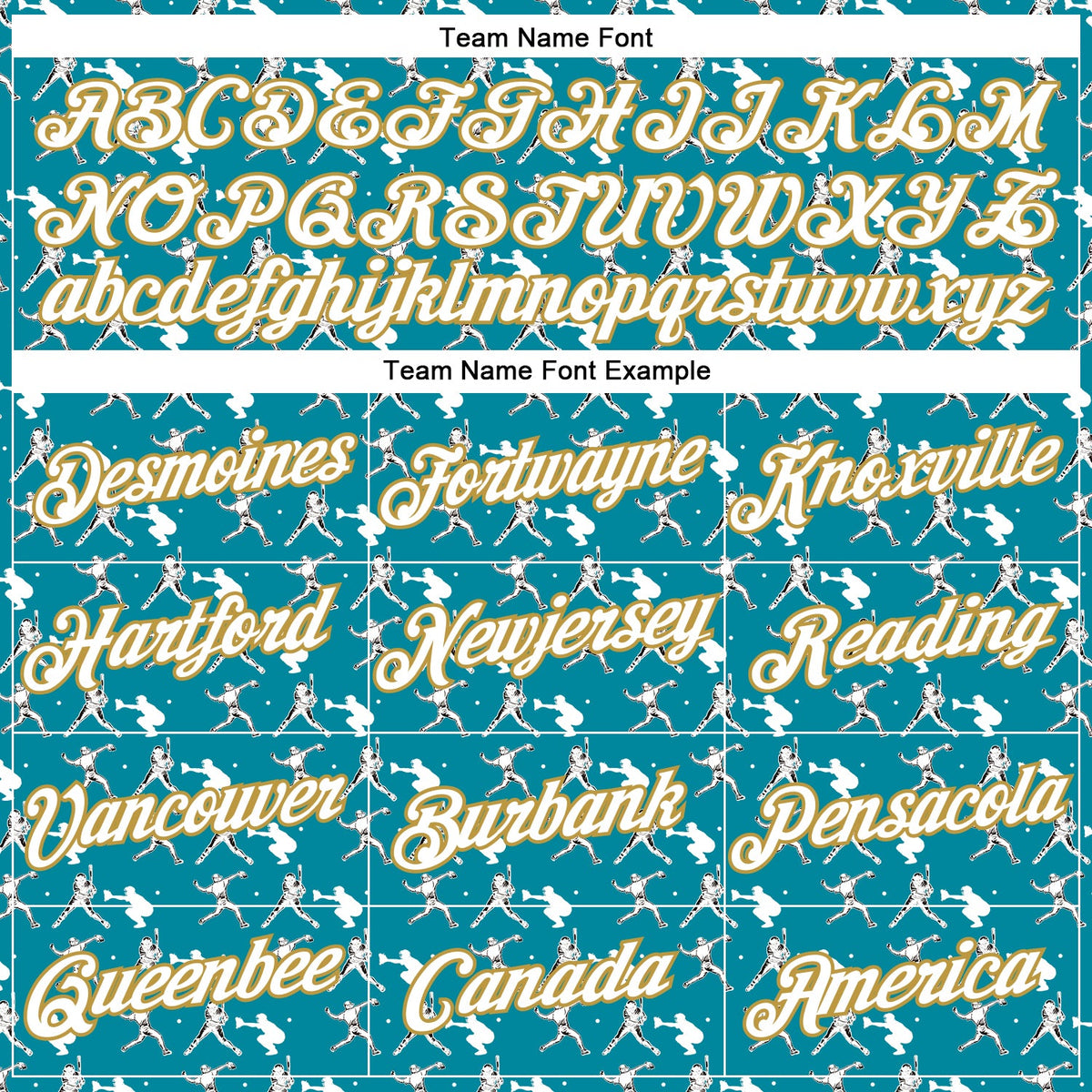 Custom Stitched Teal White Red-Old Gold 3D Pattern Design Baseball Game Day Jacksonville Inspired Sports Pullover Sweatshirt Hoodie