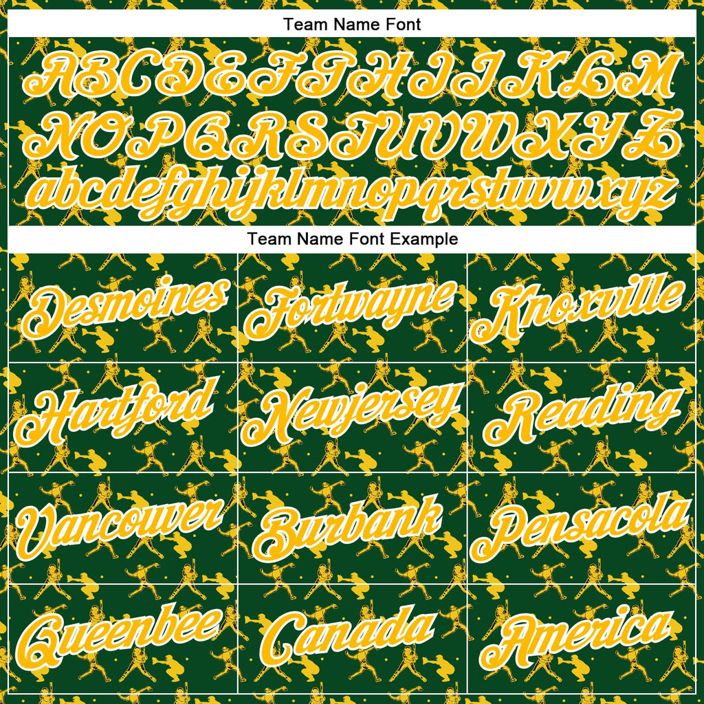Custom Stitched Green Gold Red-White 3D Pattern Design Baseball Game Day Green Bay Inspired Sports Pullover Sweatshirt Hoodie