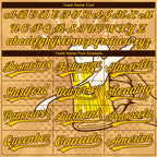 Custom Stitched Brown Yellow-Black 3D Pattern Design Let's Drink Beer Festival Sports Pullover Sweatshirt Hoodie