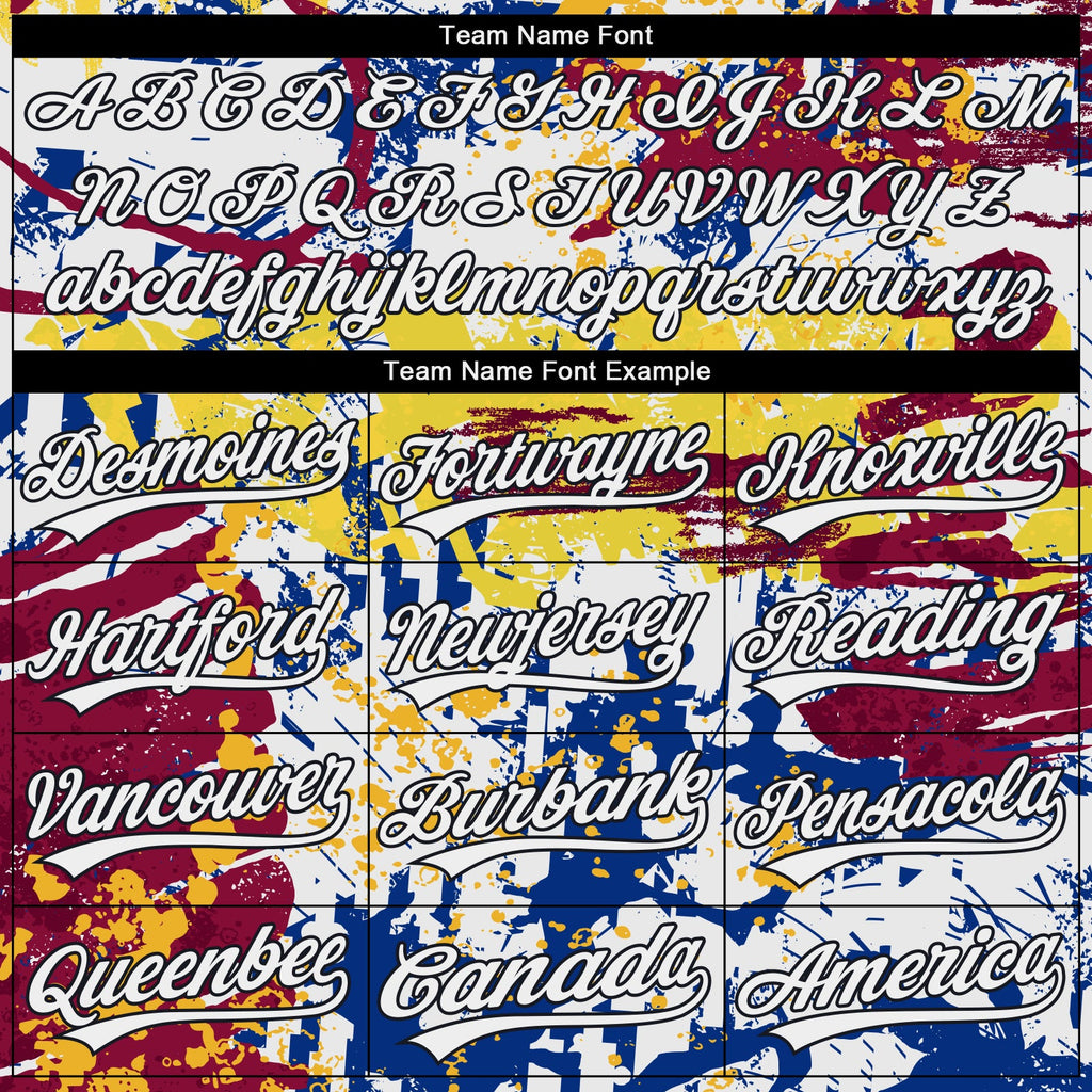 Custom Stitched Graffiti Pattern White-Black 3D Abstract Splatter Sports Pullover Sweatshirt Hoodie