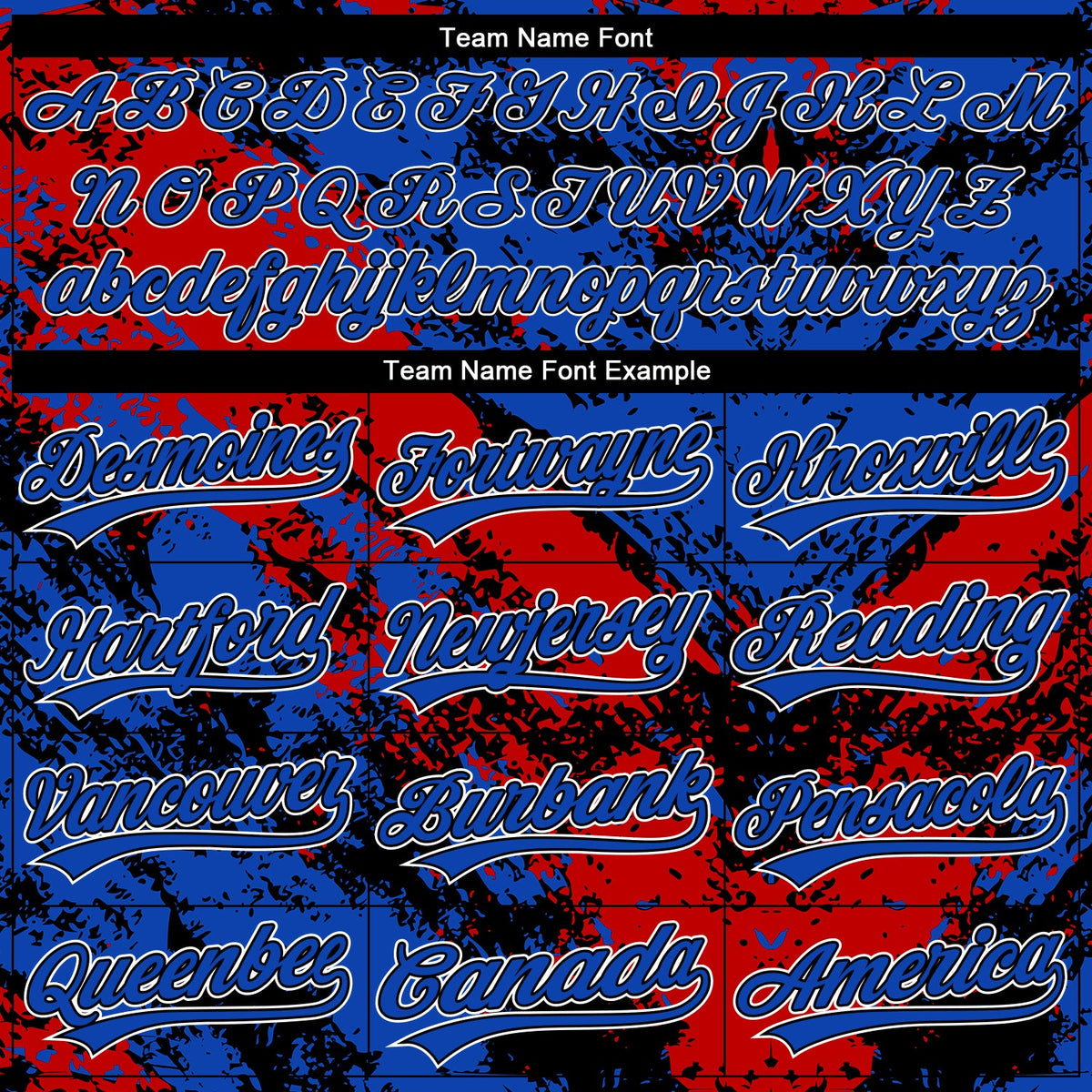 Custom Stitched Black Red Thunder Blue-White 3D Pattern Design Abstract Splatter Sports Pullover Sweatshirt Hoodie