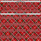 Custom Red Green White-Black Christmas Plaid Checkered Pattern Pullover Sweatshirt Hoodie