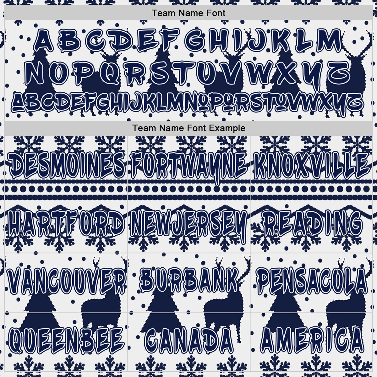 Custom White-Navy Ugly Christmas Sweater Pullover Sweatshirt Hoodie
