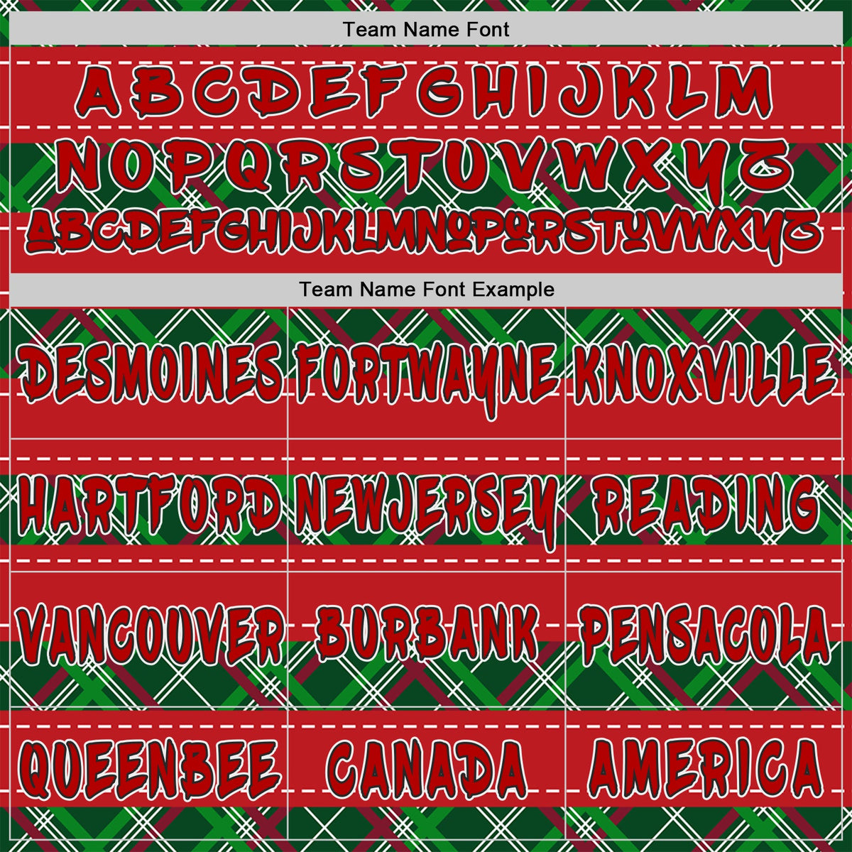 Custom Red Green Black-White Christmas Plaid Checkered Pattern Pullover Sweatshirt Hoodie
