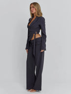 RIVERIA PANT CHARCOAL