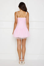 Strut In Soho Mini Dress Pink