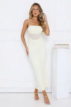 Sunbeam Dreams Lace Maxi Dress Yellow