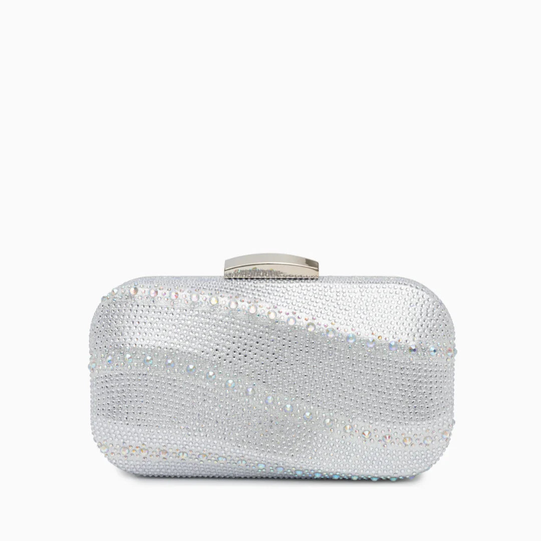 Vioraia Emerald Glitz Clutch Bag