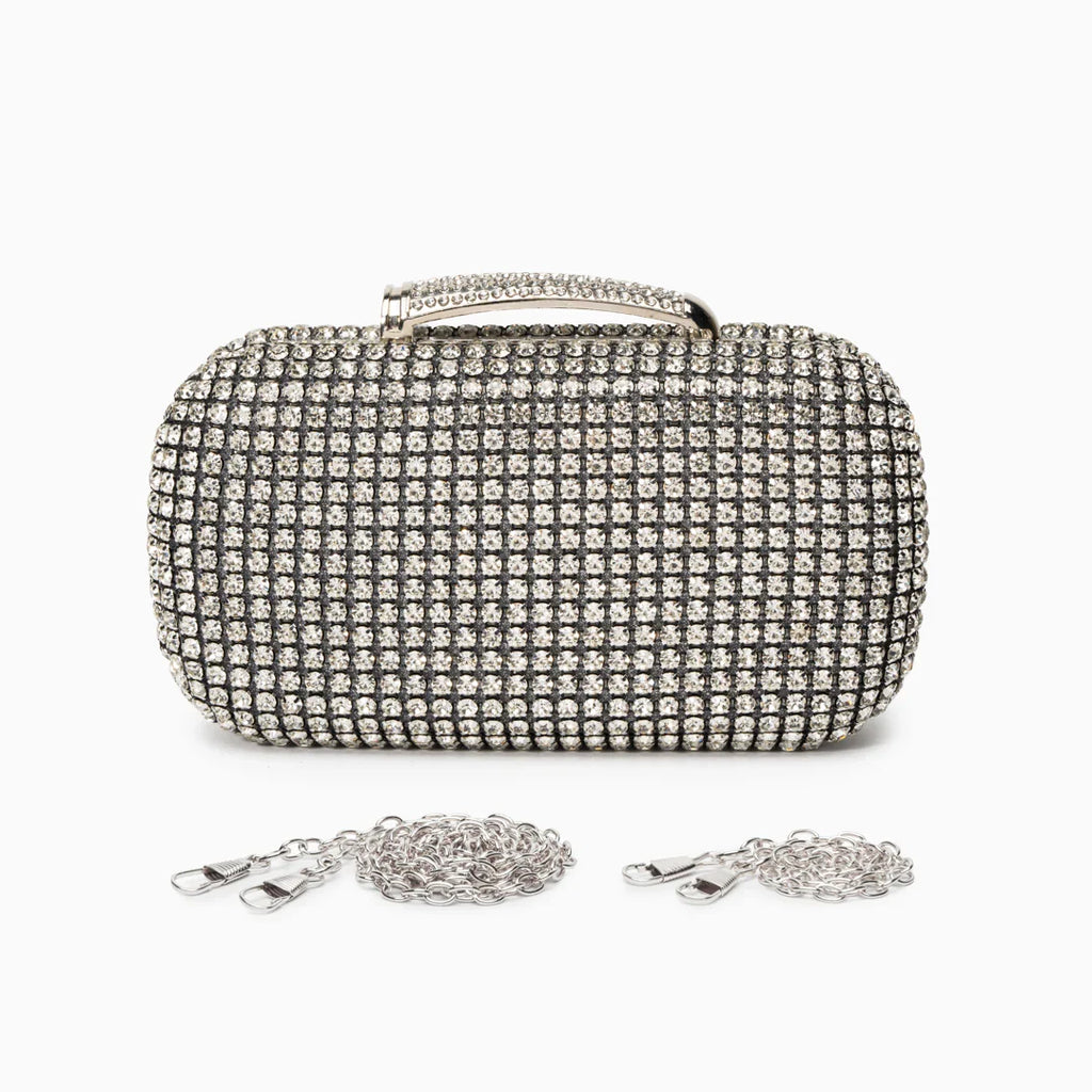 Vioraia (CS) Sara Diamond Encrusted Clutch Bag