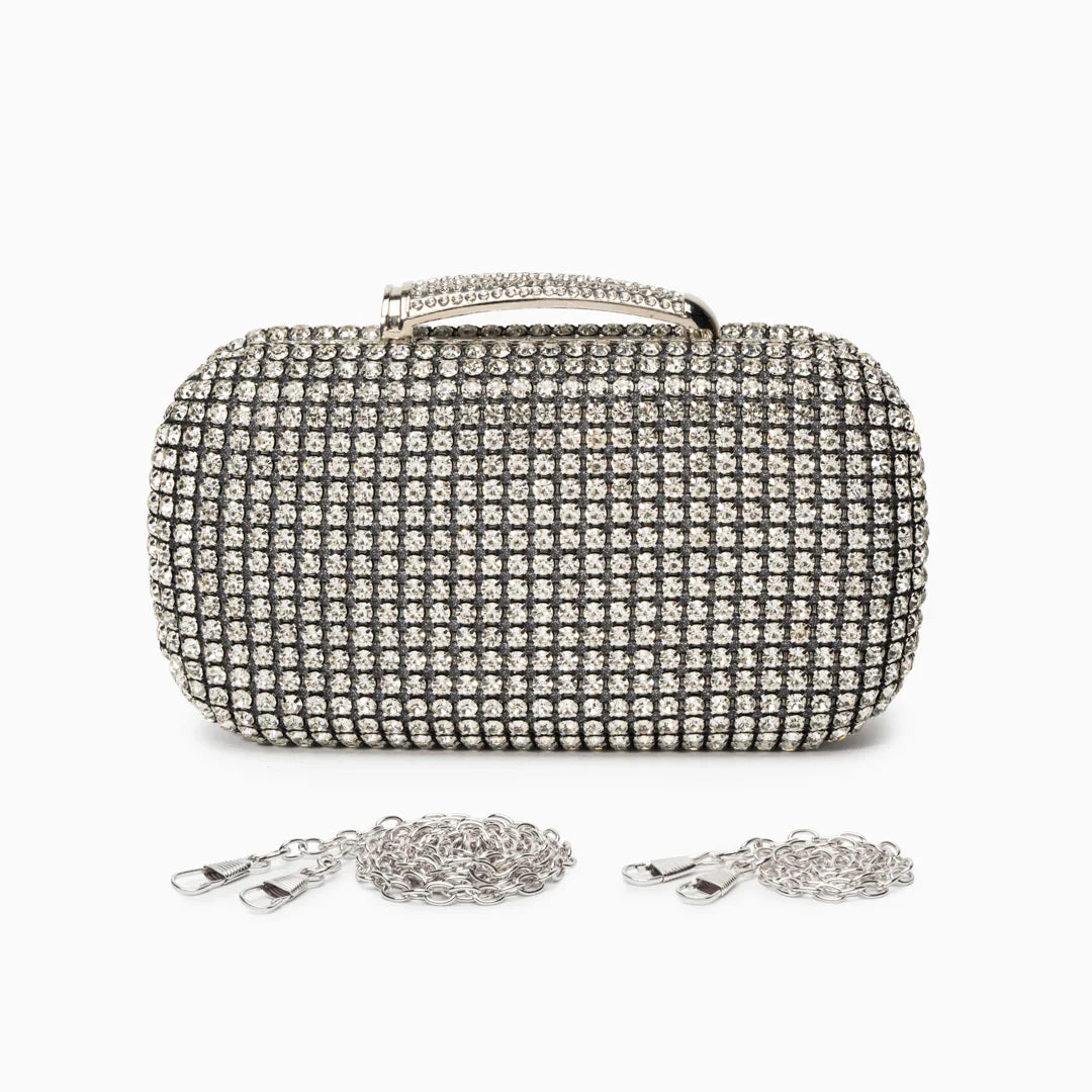 Vioraia (CS) Sara Diamond Encrusted Clutch Bag