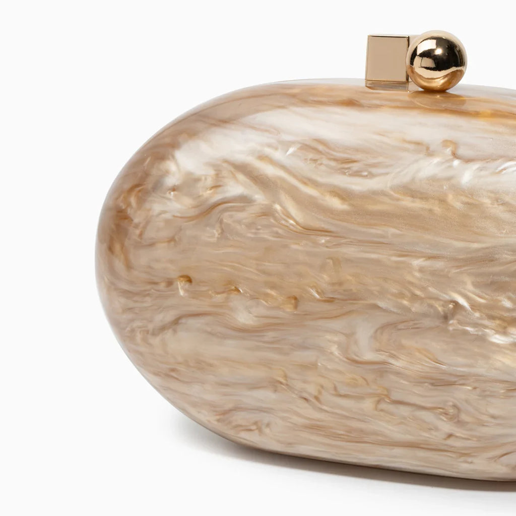 Vioraia Skylynn Acrylic Clutch Bag