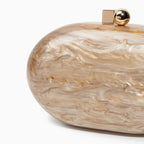 Vioraia Skylynn Acrylic Clutch Bag