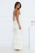 Secret Grove Maxi Dress White