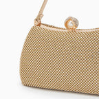 Vioraia Vintage Rhinestones Glitter Handbag
