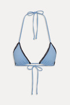 x JENNIE Nick Triangle Bikini Top - Heaven Crochet