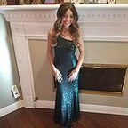 A New Glow Sequin Maxi Dress Lilac
