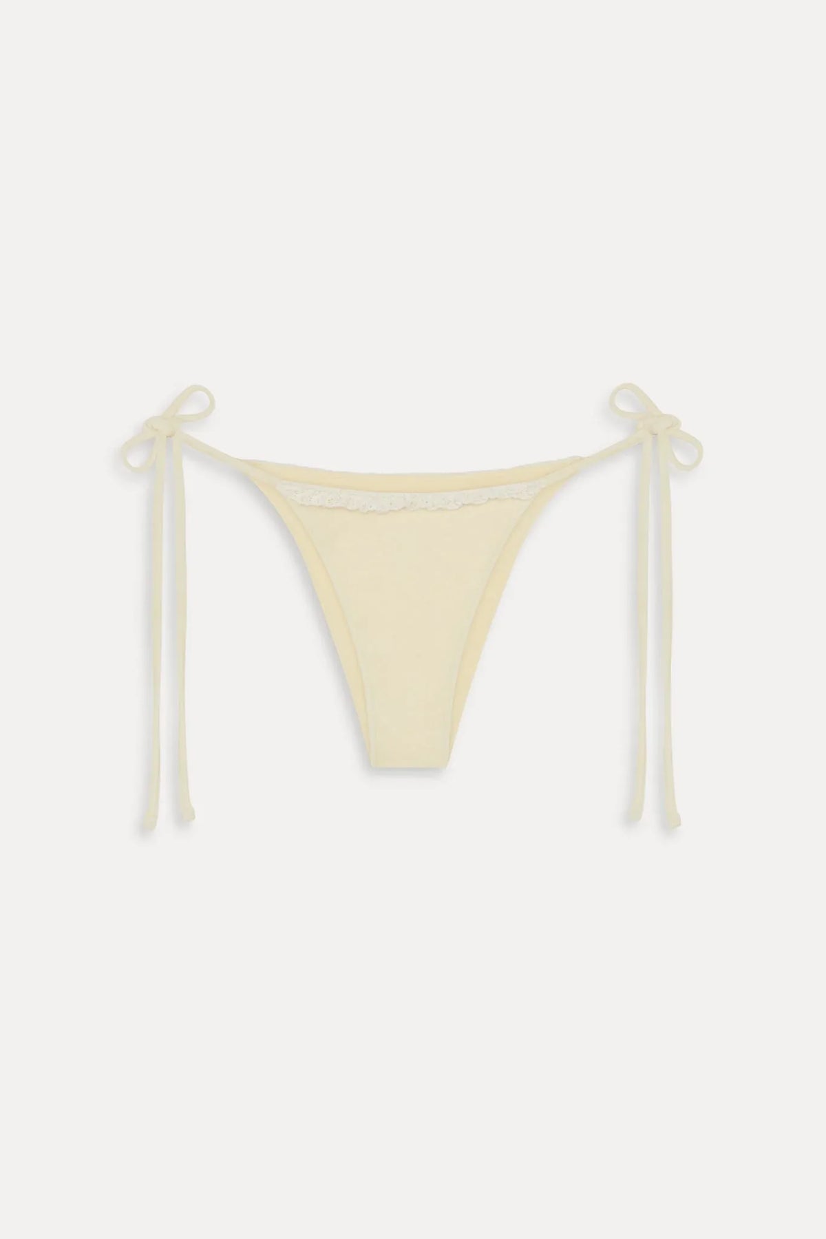 Mackenzie Terry Cheeky Bikini Bottom - Lemon