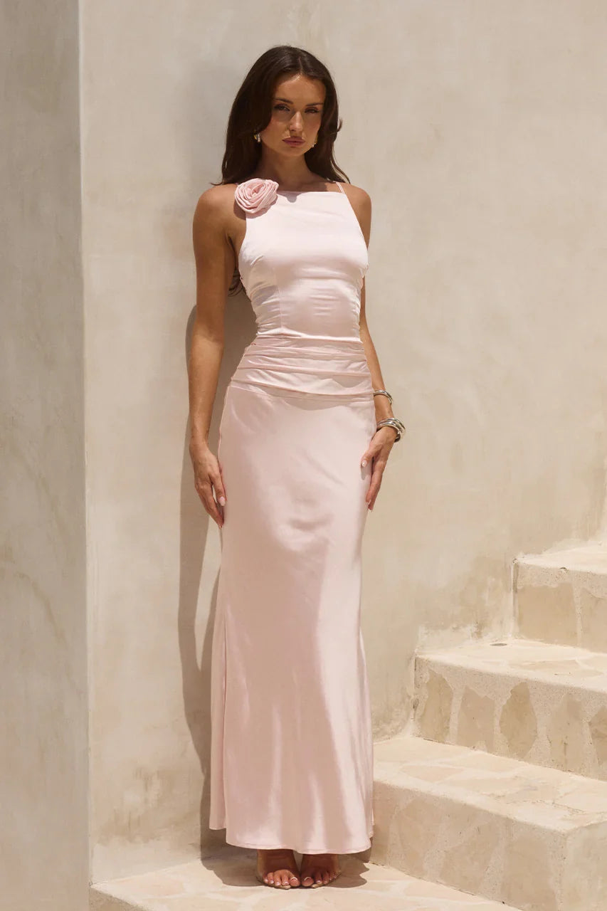 PIANNI MAXI DRESS - MUSK