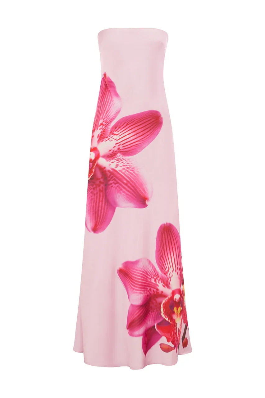 CELESTE MAXI DRESS - ORCHID PINK