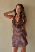 Gretchen Polka Dot Mini Dress