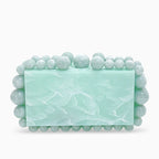 Vioraia Acrylic Cloud Clutch Bag