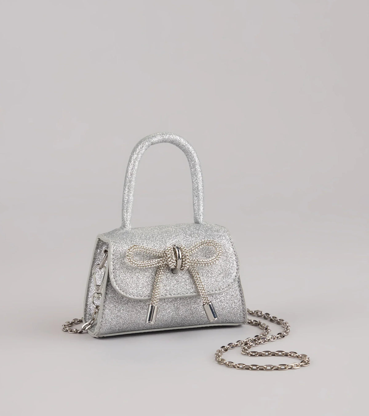 Tie It Together Glitter Mini Bag