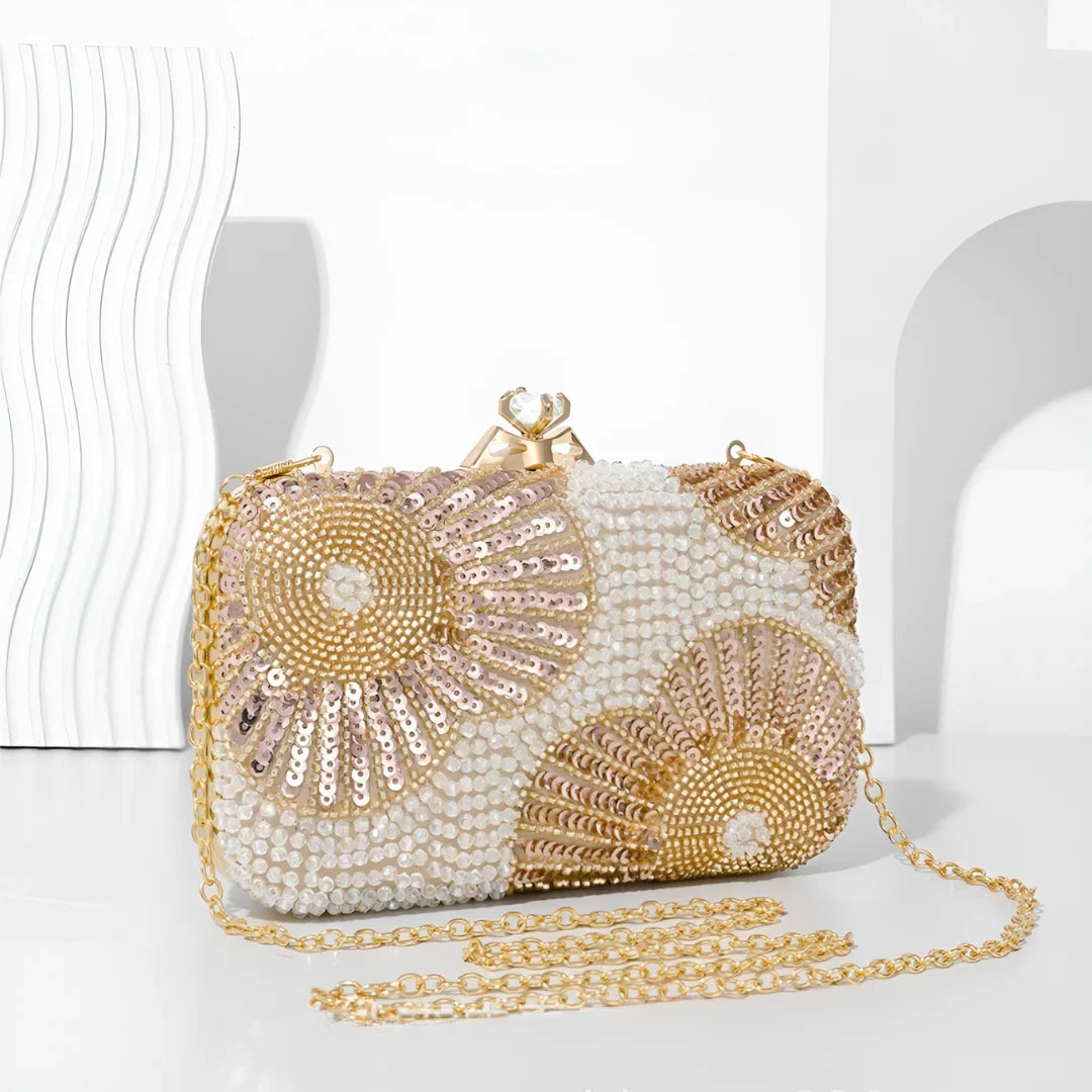 Vioraia Solene Beadwork Handbag