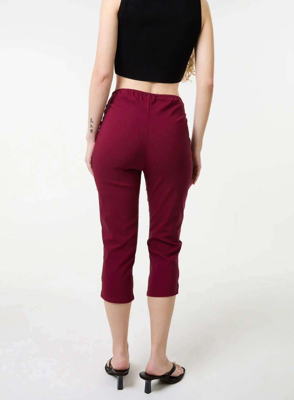 Capri Pants With Belts