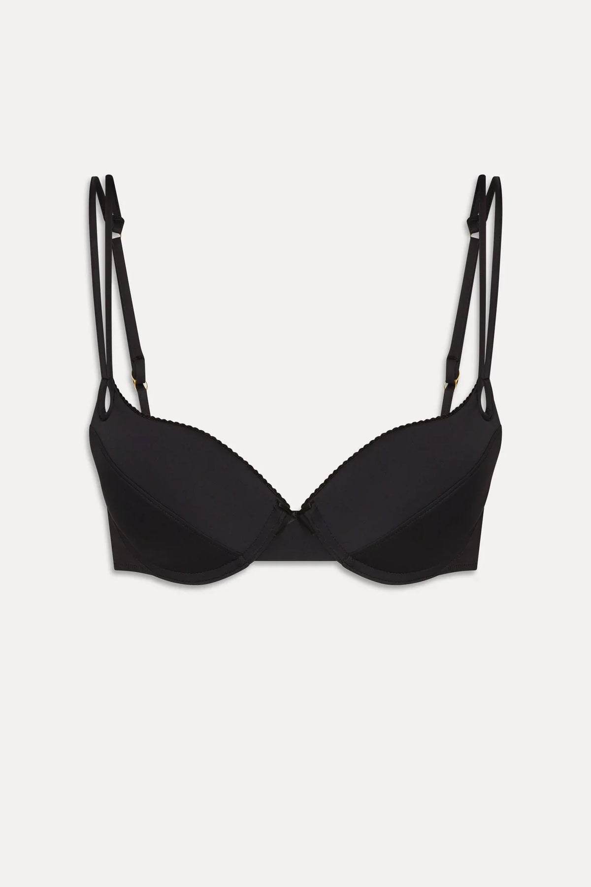 Cherish Push Up Bikini Top - Black
