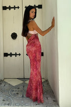 ALZONA MAXI DRESS - GAIA PINK
