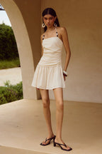MARIANNA MINI DRESS - CREAM