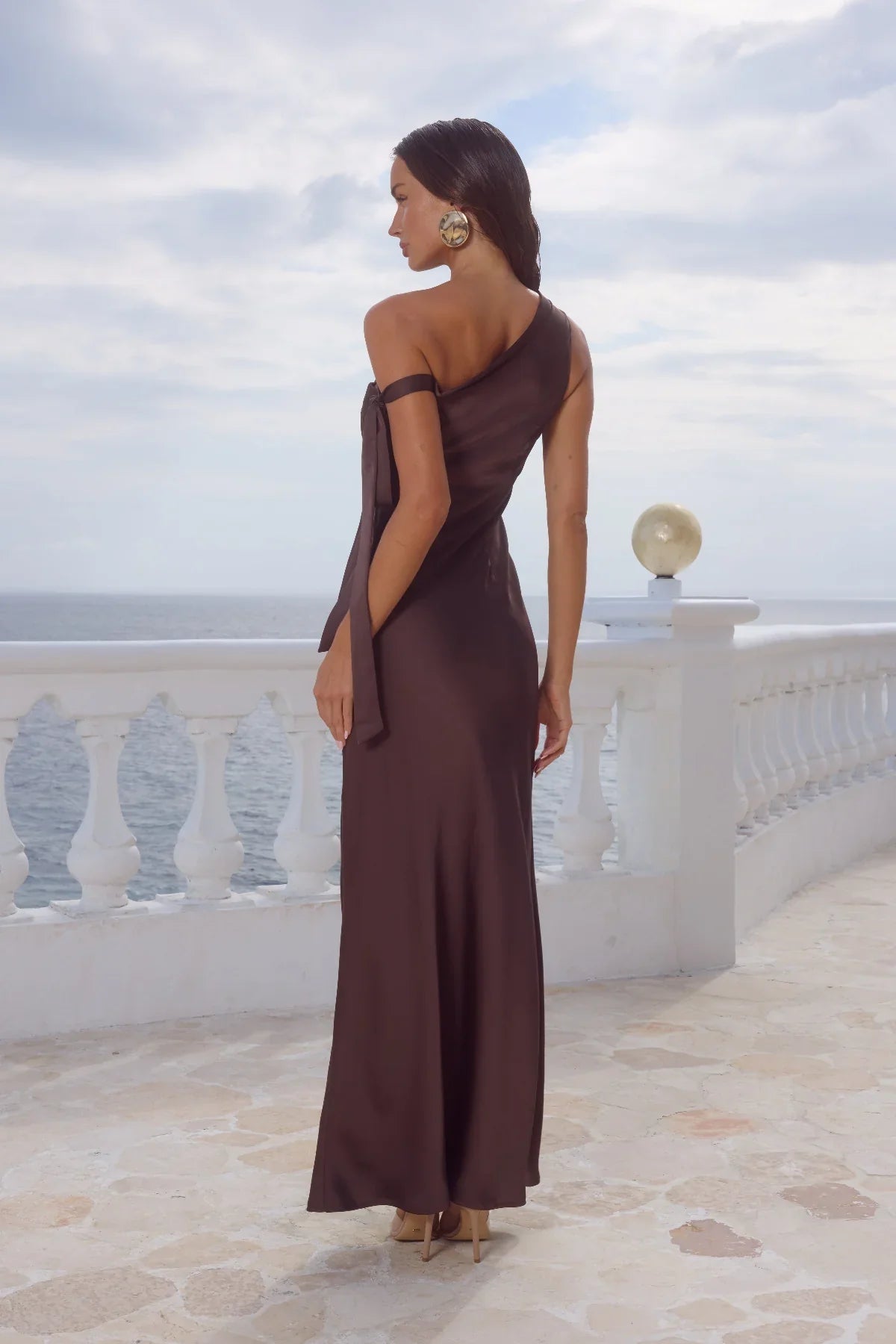 Viola One Shoulder Maxi Dress