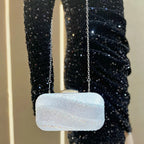 Vioraia Emerald Glitz Clutch Bag