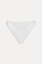 Enzo Cheeky Bikini Bottom - Optic White