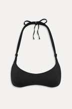 x JENNIE Hana Halter Bikini Top - Black