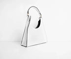 Better Days Faux Leather Triangle Croc Bag