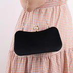 Vioraia Megan Velvet Clutch Bag