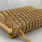 Vioraia Chantal Diamond Clutch Bag