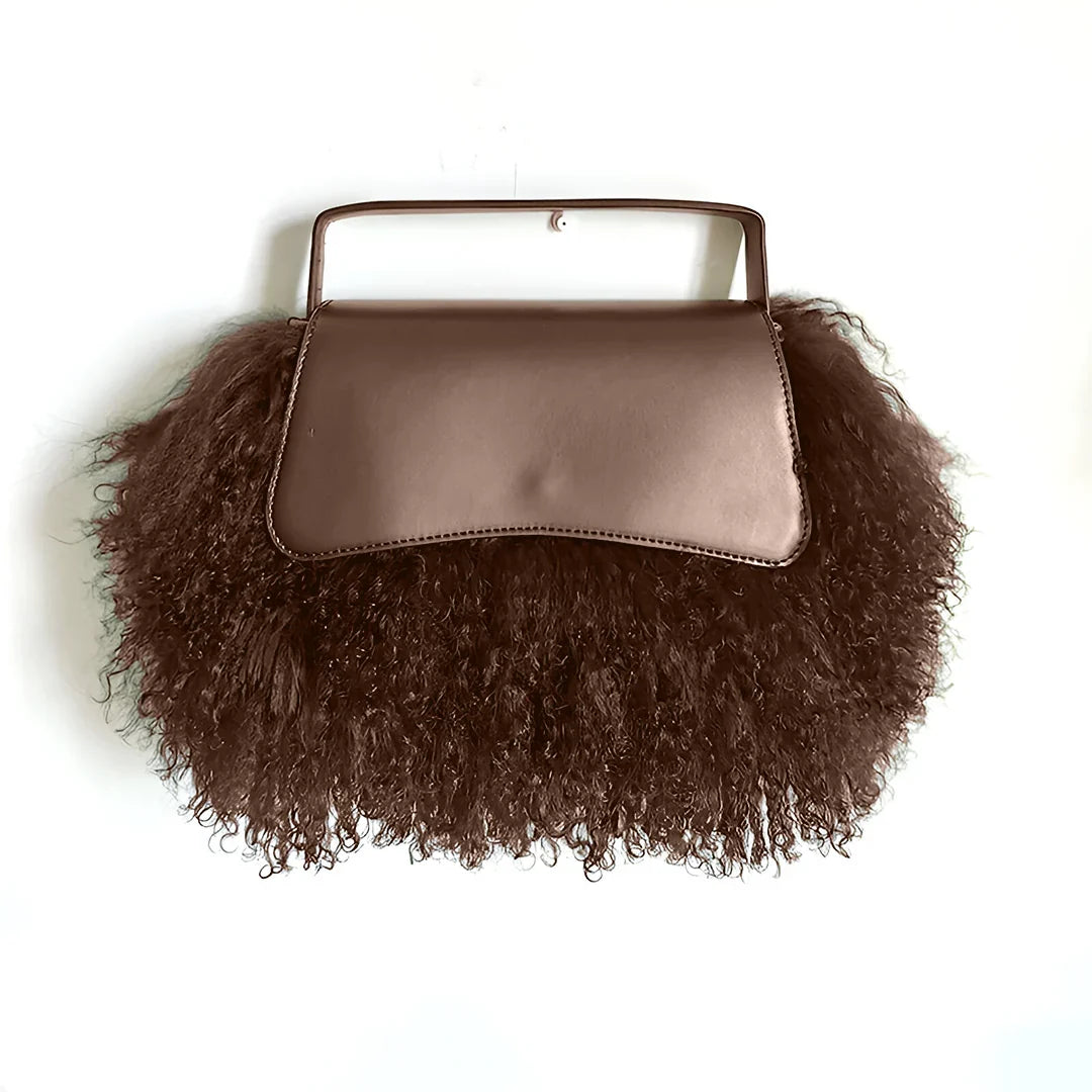Vioraia Lennon Plush Handbag