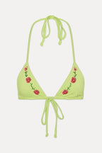 Nick Skimpy Triangle Bikini Top - Lily Pad