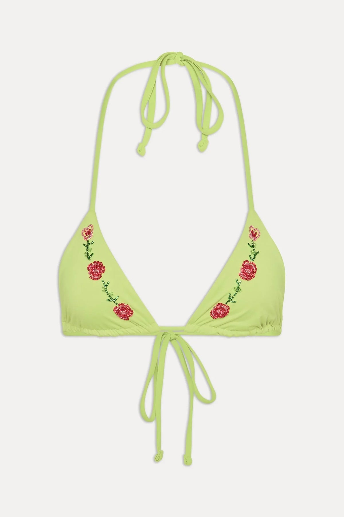 Nick Skimpy Triangle Bikini Top - Lily Pad