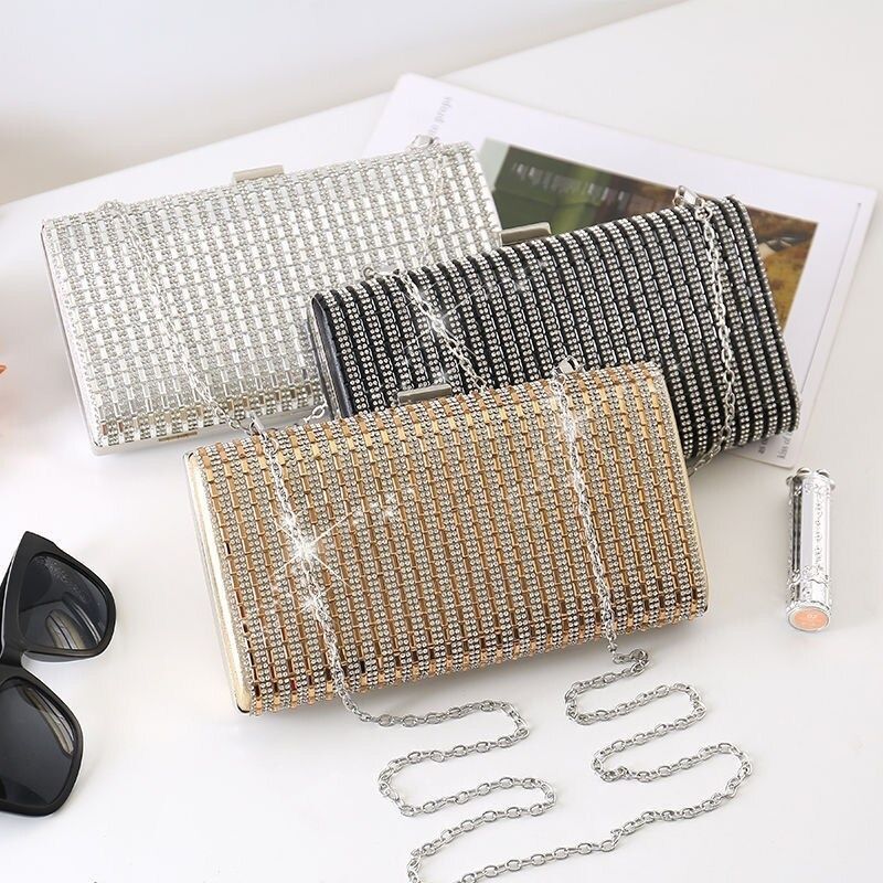 Vioraia Diamond Diva Clutch Bag